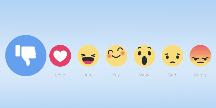 Quintly-Studie Facebook Reactions